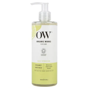 ORGANIC WORKS BERGAMOT HAND WASH 6 x 300ml (BBE 24/08/25) - Picture 1 of 1