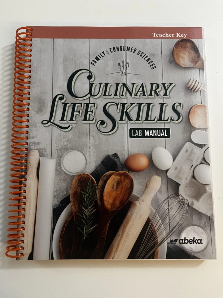 Abeka Culinary Life Skills Lab Manual Teacher Key 2023 - Image 1 of 1