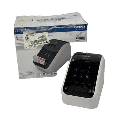 Brother QL-810WC Etikettendrucker WLAN USB Thermodirekt 110 mm/s Schwarz 300dpi - Bild 1 von 4