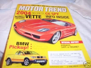 Motor Trend Magazine 9/2000 Corvette Convertible - Picture 1 of 1