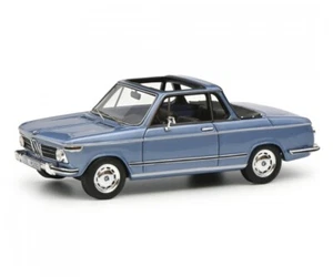 Schuco BMW 2002 descapotable azul E10 Baur PRO.R 1:43 edición limitada 1/500 coche modelo - Imagen 1 de 3