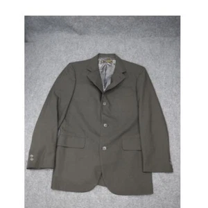 Brooks Brothers Wool Blazer Men's 38 Gray Classic Business Suit Jacket* - Picture 1 of 16