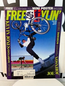 Freestylin BMX Magazine Aug 1989 Old School Vintage Freestyle Haro GT Dyno Bike - Picture 1 of 6