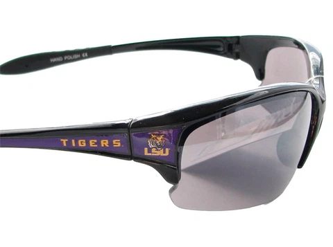 LSU Tigers Louisiana State Black Purple Mens Womens Licensed Sunglasses S7JT Cover
