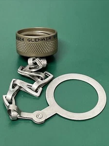 GLENAIR 660-024B13S5-207 PROTECTIVE COVER WITH CHAIN - Picture 1 of 7