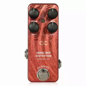 One Control Rebel Red Distortion 4K OC-RRD4Kn - BJFe Design Guitar Effects Pedal - Picture 1 of 4