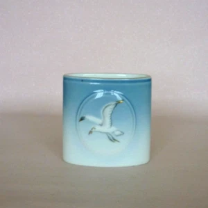 Bing Grondahl B & G Copenhagen Porcelain Vintage Seagull Toothpick Holder Vase. - Picture 1 of 10