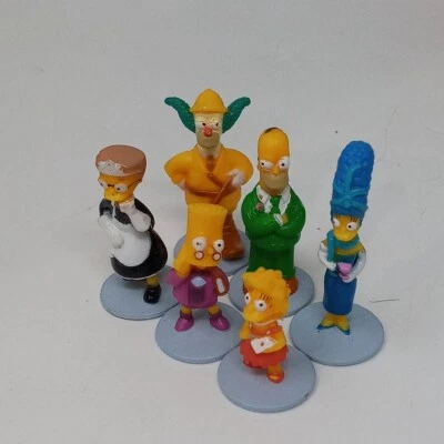 Clue The Simpsons Color Figurines Miniatures Replacement GAME PIECES 2nd Edition - Image 1 of 4
