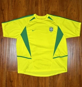 Brazil Soccer Jersey Kit Size XL Football Sports Y2K - Picture 1 of 8