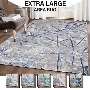 Large Area Rugs Abstract Living Room Bedroom Carpets Non-Slip Hallway Runner Rug