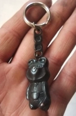 OLYMPIC Keychain Bear VINTAGE USSR 1980 SOVIET UNION 80 Mishka #1848 - Image 1 of 4