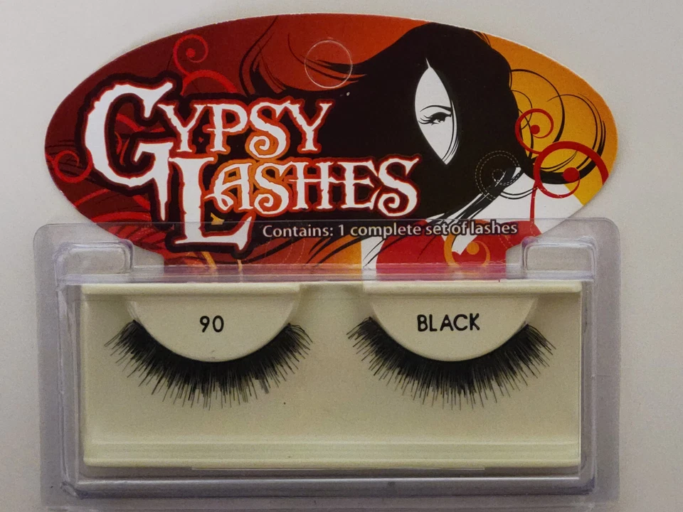 Pestañas gitanas 90 negras - PACK DE 4 Foto 1 de 1
