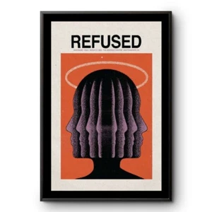 Refused The Warfield, San Francisco, CA Mar 27 2025 Tour Poster - Picture 1 of 2