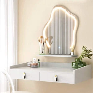 Artiss Dressing Table Floating LED White Daphne - Picture 1 of 7