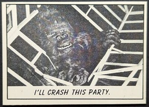 Gorilla King Kong 1966 Topps Monster Laffs Card #14 (NM) - Picture 1 of 2