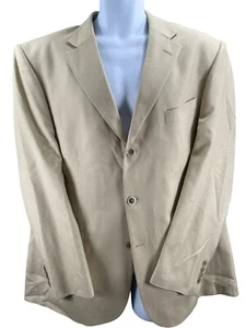 Giacca tuta sportiva John Ashford blazer beige taglia 44R spina di pesce cappotto sportivo - Foto 1 di 8