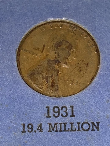 1931 P Lincoln Wheat Cent • #CP0712 Cover