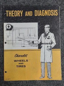 Ruote e Pneumatici Manuale Chevrolet Teoria e Diagnosi 1971 Vintage - Foto 1 di 7