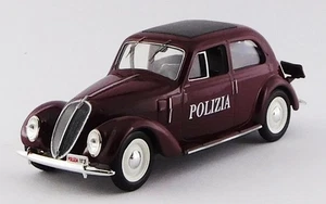 RIO RIO4562 1/43 FIAT 1500 6C Polizia Auto Polizia 1950 Modello Bordeaux dal Giappone - Foto 1 di 6
