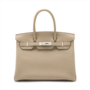 Hermès Birkin 30 Togo beige malfa plata accesorios de metal B: 2023 - Imagen 1 de 11