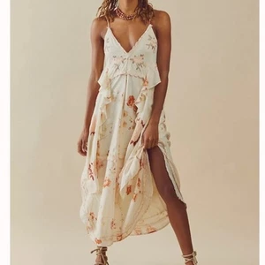 Neu mit Etikett Free People Audrey ärmelloses Kleid bestickt Blumen - Bild 1 von 11