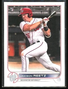 Jakson Reetz 2022 Topps #61b Washington Nationals - Picture 1 of 2
