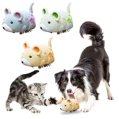 Remote Control Cat Toy Rechargeable Moving Mouse Interactive Toys- J8U5 - Image 1 of 4