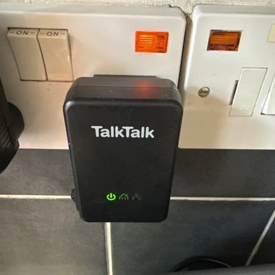 Huawei DHP-300AV Talktalk Powerline Adapter Black Wired Ethernet - Image 1 of 4