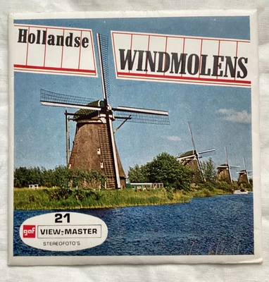 Hollandse Windmollens  View Master  S6 Packet  1960s  Dutch - Image 1 of 2