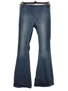Free People Just Float On Flare Jeans Womens   Blue Stretch 29 x 34 - Picture 1 of 17