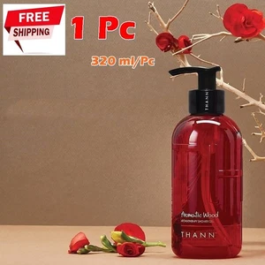 THANN Aromatic Wood Aromatherapy Shower Gel Body Wash 320 ml - Picture 1 of 7