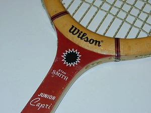 Wilson "Stan Smith" Junior Capri Vintage Tennis Racquet - Nice Junior Stan Smith - Picture 1 of 11