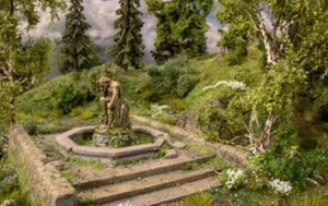 Noch Abandoned Fountain 60760 HO Scale - Picture 1 of 6