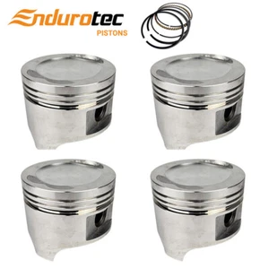 Piston & Ring Set 040 FOR Ford Courier Econovan Spectron Mazda E2000 626 2.0L FE - Picture 1 of 1