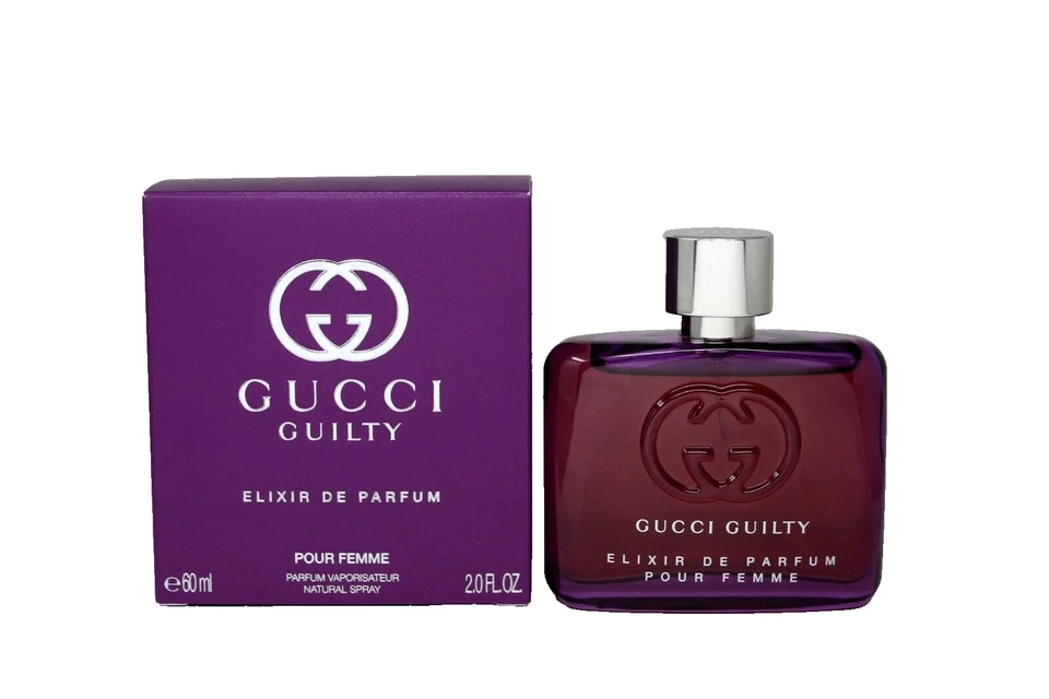 GUCCI CULPABLE ELIXIR DE PARFUM PARA MUJER PERFUME SPRAY 60 ML/2 FL. OZ. Foto 1 de 1
