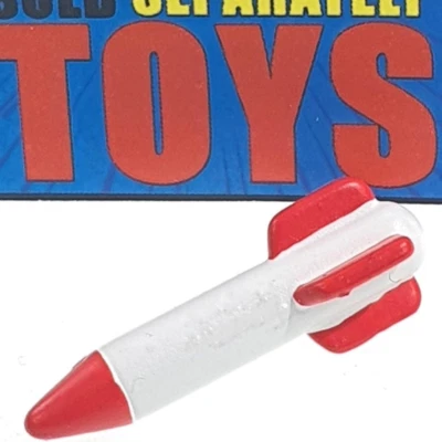 Los Simpson Ralph Wiggum COHETE misil original Playmates Serie 4 accesorio Foto 1 de 4