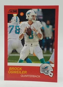 2019 Score Brock Osweiler Red Parallel #133 Miami Dolphins 🔥🔥 - Picture 1 of 2