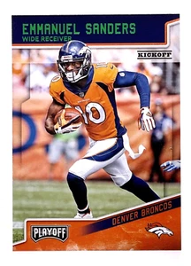 2018 Panini Playoff Kickoff #61 Emmanuel Sanders Denver Broncos - Picture 1 of 2