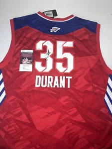 Kevin Durant Autographed Oklahoma City Thunder Signed NBA All Star - JSA COA! - Picture 1 of 4