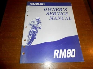 Suzuki RM80 1993 manual de servicio del dueño - Imagen 1 de 1