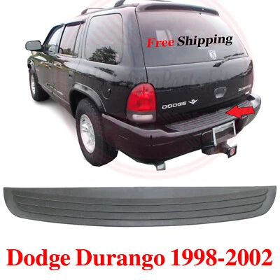 For 1998-2002 Dodge Durango Rear New Bumper Face Bar Step Pad Molding Trim Black - Imagem 1 de 4