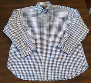 Vintage Brooks Brothers Country Club Shirt Men's XLarge Plaid Made in USA - Picture 1 of 19