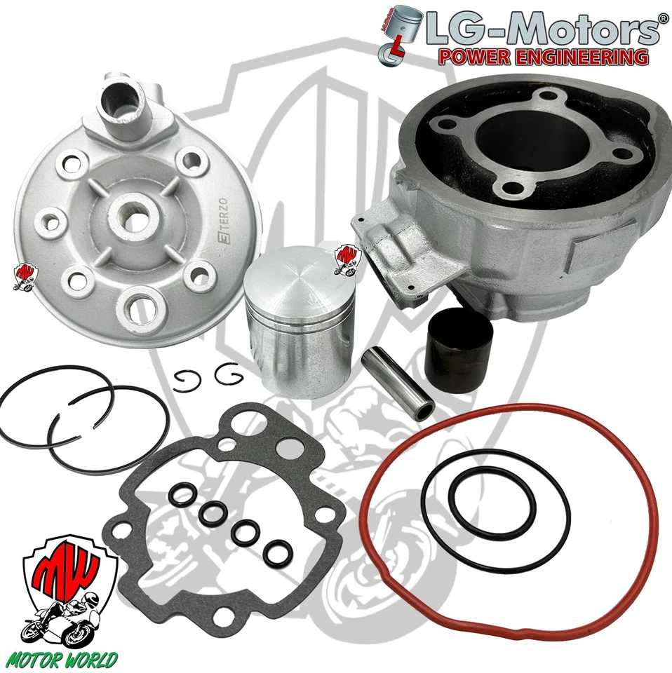 KIT CILINDRO 70CC GRUPPO TERMICO Ø 47mm RACING BETA SUPERMOTARD RR 50 2T LC AM6 - Immagine 1 di 1