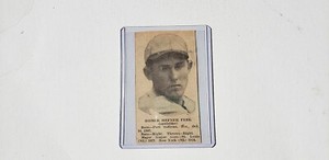 Homer Peel 1934 Boston American Newspaper Scrapbook Card 1 of 200 RARE!