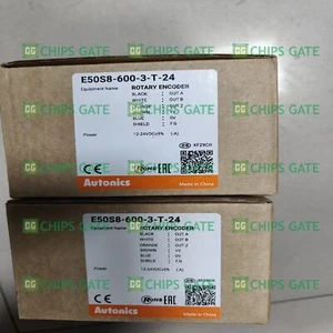 1PCS Brand NEW In Box For AUTONICS rotary encoder E50S8-600-3-T-24 12-24VDC - Picture 1 of 2
