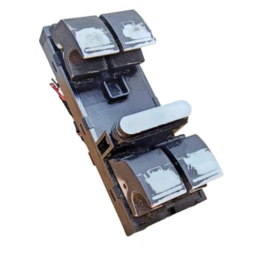 2004–2010 Volkswagen Touareg interruptor de janela dianteiro esquerdo driver mestre fabricante de equipamento original 7L695985 - Imagem 1 de 3