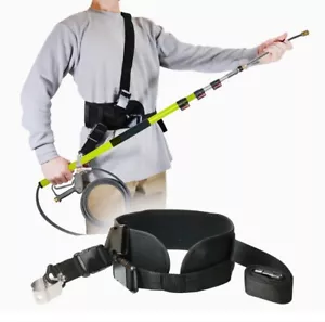 Cintura a bacchetta per idropulitrice, imbracatura di supporto per lavatrice telescopica con cinturino per imbracatura - Foto 1 di 6