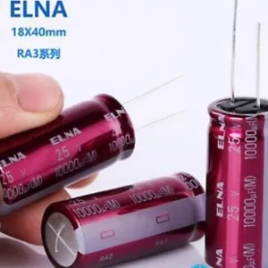 3pcs Japan ELNA RA3 Series 25V 10000uF Audio Filter Electrolytic Capacitor - Picture 1 of 2
