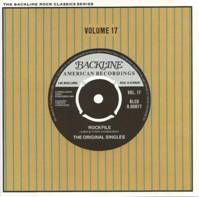 BACKLINE American Recordings - Rockfile Volume 15 - The Original Singles - Bild 1 von 4