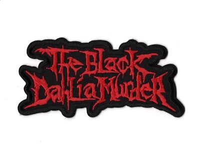 The Black Dahlia Murder Sew-on Patch | American Melodic Death Metal Band Logo - Image 1 of 2